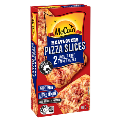 McCain Pizza Slices Meatlovers 600g