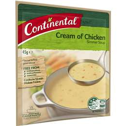 Continental Cream of Chicken Simmer Soup 45g