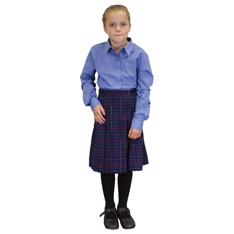 Pleated Skirt Tartan