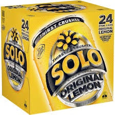 Schweppes Solo Cans 375ml 24pk