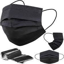 Disposable Face Mask Black 25pk
