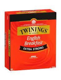 Twinings Tea English Breakfast Extra Strong 80pk