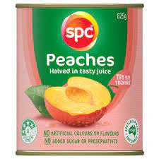 SPC Peaches Halved In Juice 825g