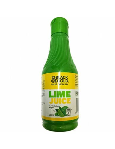 Black&Gold Lime Juice 250ml