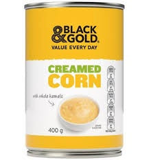 Black&Gold Creamed Corn 400g