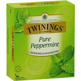 Twinings Pure Peppermint Tea Bags 160g 80pk
