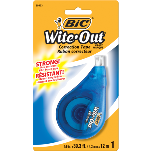 Bic Wite Out Correction Tape 1pk