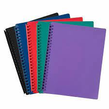Marbig Display Book A4 20pg.  Assort.