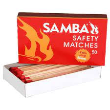 Samba 50pk 98mm BBQ Matches